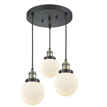 Innovations Lighting 3 Light Multi-Pendant 211/3-BAB-G201-6